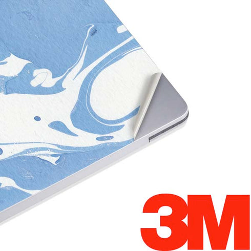 Marbleized Blue Surface Laptop 2 Skin